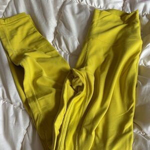 lululemon athletica Yellow Pants